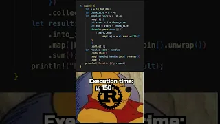 Rust vs Python Parellel programming