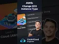 AWS Change EC2 Instance Type AWS Series