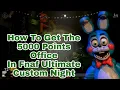 How To Get The 5000 Points Fnaf 3 Office In Fnaf Ultimate Custom Night