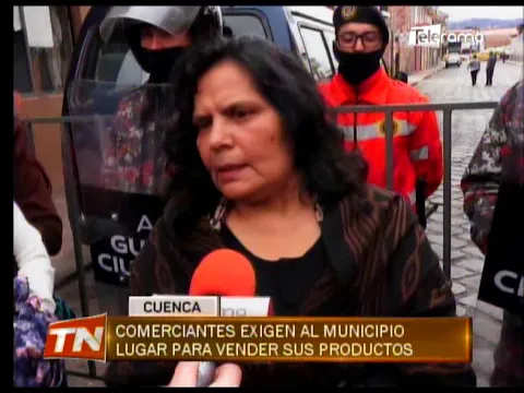 Comerciantes exigen al municipio lugar para vender sus productos