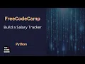 Build a Salary Tracker - FCC Python Course