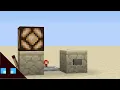 Minecraft - Redstone Button Switch Tutorial