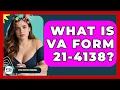 What Is VA Form 21-4138 - PTSD Support Channel