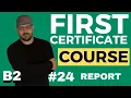 B2 First Course - Report Writing Tips