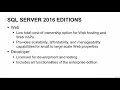 Microsoft SQL Server 2016 Certification 70-764 - Learn About SQL Server