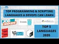 Top Programming Scripting Languages a DevOps can learn in 2020 Freshers Experienced Cloudburg
