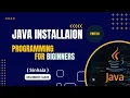 How to install java on pc session 01