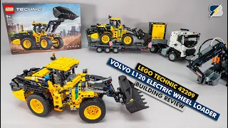 LEGO Technic 42209 Volvo L120 Electric Wheel Loader detailed building review - a proper Technic set!
