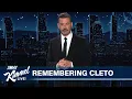 Download Lagu Jimmy Kimmel Remembers His Best Friend and Bandleader Cleto Escobedo III