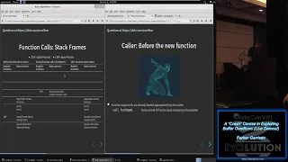Track 2 12 A Crash Course in Exploiting Buffer Overflows Live Demos Parker Garrison