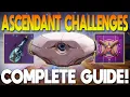 ALL Ascendant Challenge Locations and Guide EASY Updated Walkthrough Destiny 2