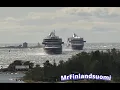 Download Lagu Viking Grace Crushed Fender In Hard Wind At Mariehamn 16.08.2025