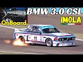 Download Lagu 1975 BMW 3.0 CSL Touring Car at Imola Classic 2025, Lovely Sound, Flames \u0026 Emile Breittmayer Onboard