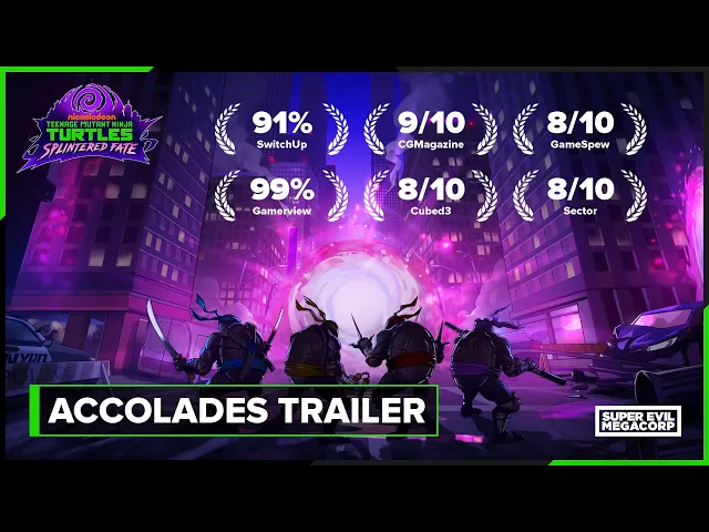 Teenage Mutant Ninja Turtles: Splintered Fate - Accolades Trailer