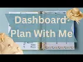 Plan My Entire Life in My Erin Condren Dashboard Content Planning Budget Habits More