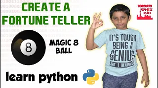 Create a Fortune Teller using Python in 5 Minutes Coding for Kids Python For Beginners
