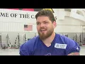 Alec Anderson says Joe Brady is the fun uncle