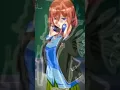 Download Lagu dj coco song || jedag jedug anime || gotoubonnohanayome|| nakano miku#Shorts