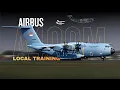 Traning Perdana Touch and Go Airbus A400M Atlas TNI AU