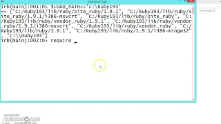 143 Learn python and ruby programming - require statement to load files