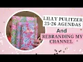 Lilly Pulitzer 2025-2026 Agendas Rebranding My Channel
