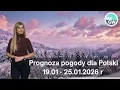 Lagu Mróz nie odpuszcza! ❄️ Prognoza pogody dla Polski na weekend 19.01 - 25.01.2026 r