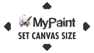 MyPaint set CANVAS SIZE