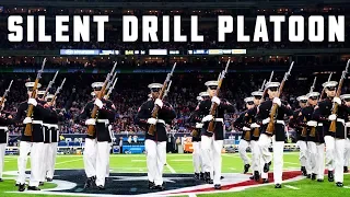 Silent Drill Platoon Performs At Halftime On Thursday Night Football Texans Vs Colts 