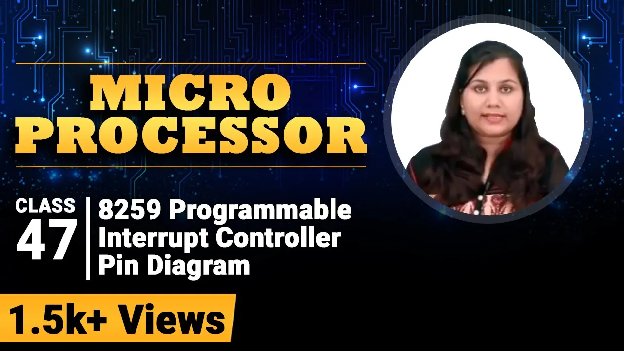 8259 Programmable Interrupt Controller Pin Diagram - Study and Interfacing of Peripherals