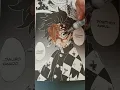 Coloring my demon slayer manga