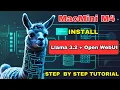 SETUP Ollama AND Open WEBUI ON YOUR Mac Mini M4 - A Step by Step Guide