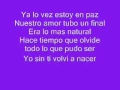 A quien quiero mentirle - Marck Antony - Letra