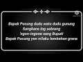 Download Lagu Tembang pucung (bapak pucung) laras slendro pt manyura.