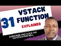 VSTACK Function in Excel - Explained