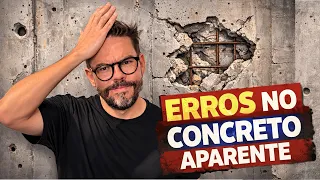 NÃO COMETA ESTES ERROS NA SUA OBRA #concretoaparente