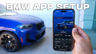 how to setup and link the my bmw app