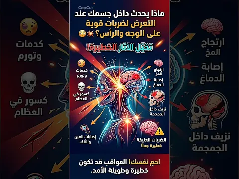 تخيل تتعرض الى ضربات كثيره وقويه جدا ( ماذا يحدث )👉🤯!؟؟