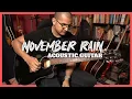 Download Lagu NOVEMBER RAIN SOLO | Acoustic Guitar Cover \u0026 Lesson | THE VIOLET GUITAR