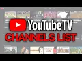 YouTube TV Channels List 2025