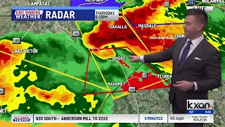 LIVE COVERAGE Tornado Warning in effect for parts of Burnet Williamson Counties