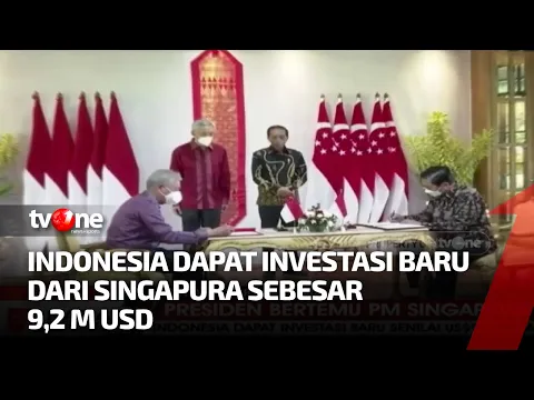 Presiden RI Terima Kunjungan PM Singapura untuk Menyepakati Investasi Antar Negara