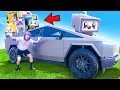 WE FILLED A TESLA CYBERTRUCK WITH LANKYBOX MERCH 100 REAL