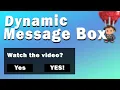 Dynamic Message Box in Unity
