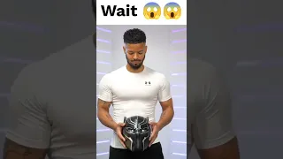 Black Panther Jeremy Wearing A Panther Suit Short 