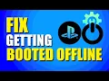 How To Fix Getting Booted Offline PS5 Quick Easy