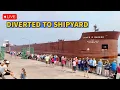 1000-Foot Ship Barker Diverts to Duluth Shipyard