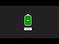 HTML CSS and JavaScript Battery Charging Animation