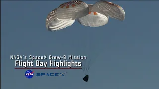 NASA’s SpaceX Crew-9 Flight Day 3 Highlights – Tuesday, March 18, 2025