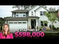 MODEL HOME TOUR Triumph Plan Olive Ridge by David Weekley Homes Apex North Carolina