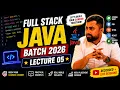 Full Stack Java Class 5 Variables and Data types IT Shaala Batch 2026